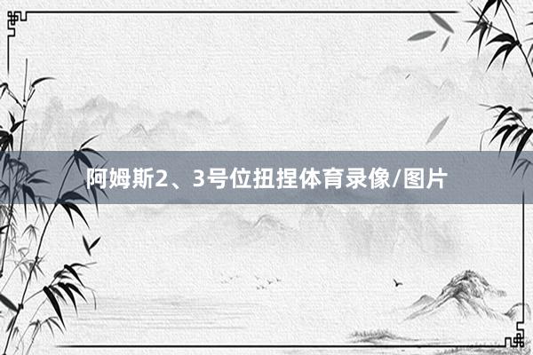 阿姆斯2、3号位扭捏体育录像/图片